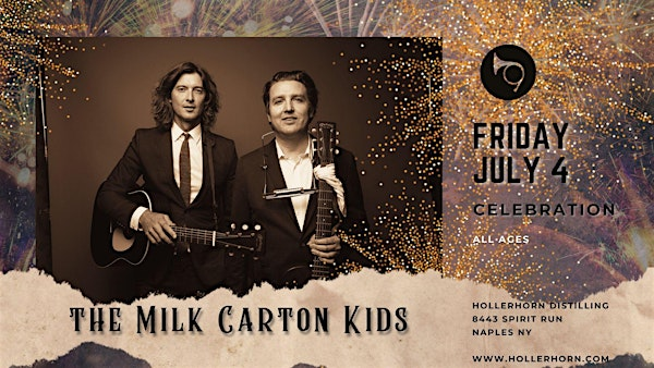 The Milk Carton Kids July 4th Celebration at Hollerhorn Distilling | Hollerhorn Distilling