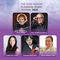 York Region Classical Music Festival-Piano Trio-September 7 Sharon Temple | Sharon Temple