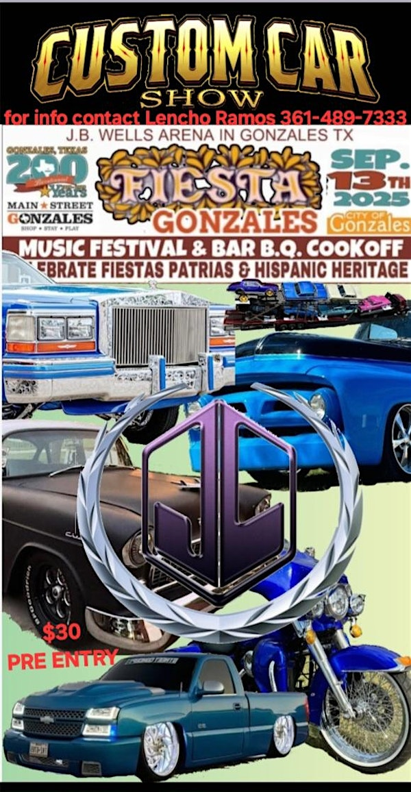 Gonzales TX Custom carshow | J.B. Wells Arena