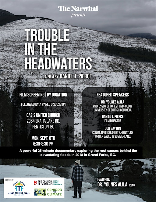 Doc Screening Trouble in the Headwaters | Oasis United Church