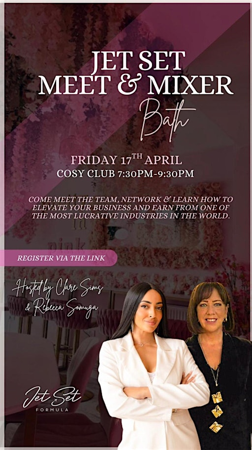 Jet set meet and mixer | Cosy Club