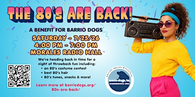 The 80's Are Back!! | Morales Radio Hall