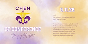 CHEN FALL 2026 CE CONFERENCE: CHANGING MINDSETS | Louisiana State University in Shreveport