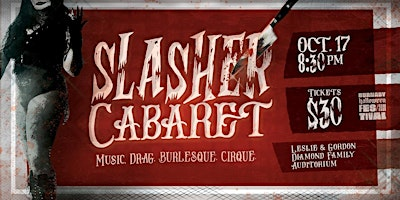 The Slasher Cabaret at MetroCon | Leslie & Gordon Diamond Family Auditorium SFU