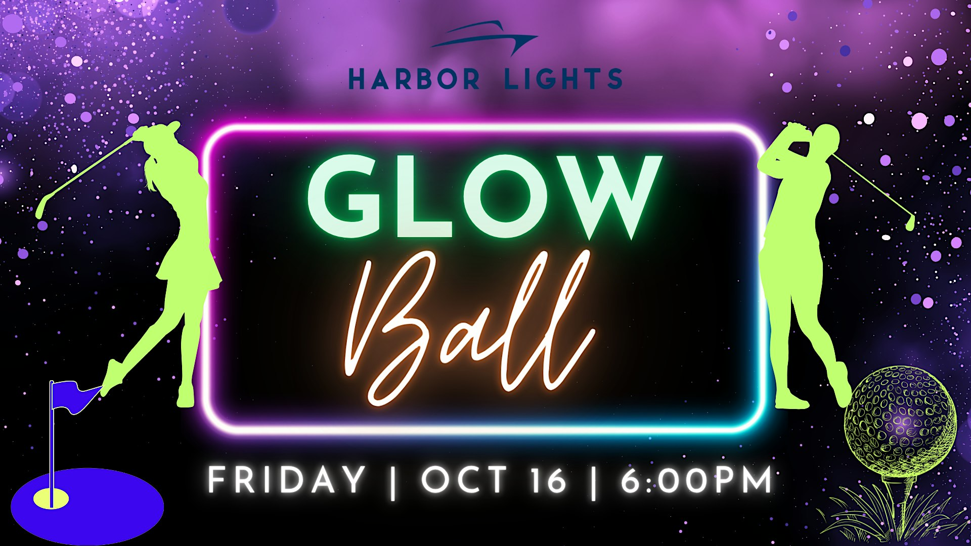 Harbor Lights  Glow Ball Golf | Harbor Lights Dining Events Golf Marina
