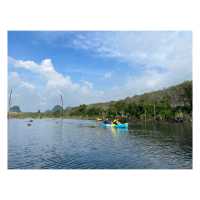 พายเรือคายักสุดตื่นเต้นที่คลองน้ำใส (คลองหรูด)
