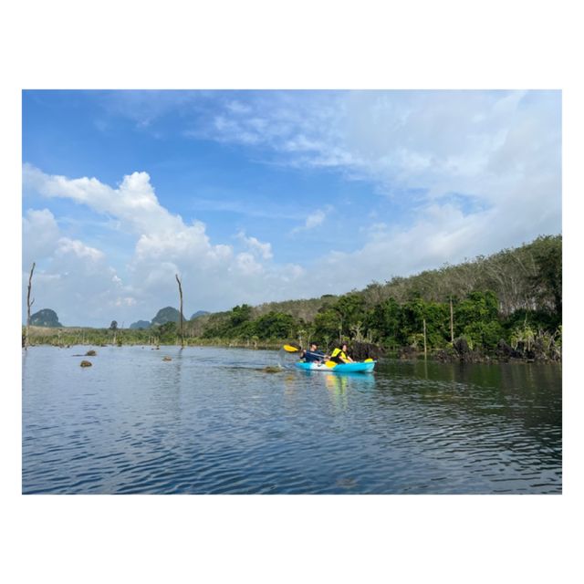 พายเรือคายักสุดตื่นเต้นที่คลองน้ำใส (คลองหรูด)
