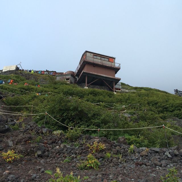 hike up to Mount Fuji