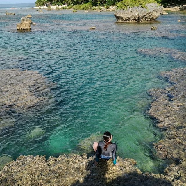 Apiton Island Rocks And Lagoon