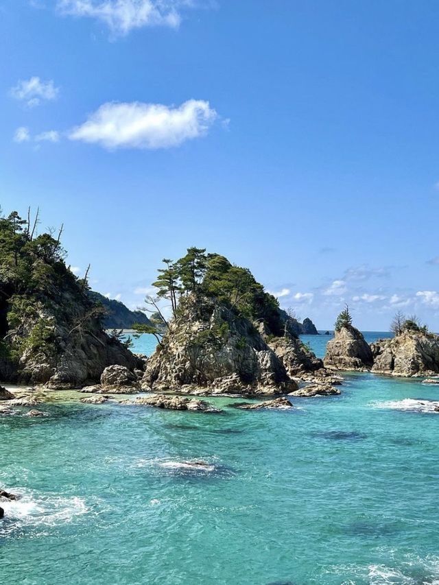 鳥取:山陰ジオパーク認定の海へ