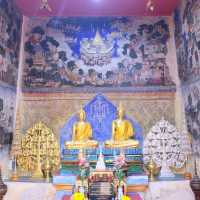วัดที่ 63 วัดหนองโนเหนือ พระประธานสองรูปในอุโบสถ
