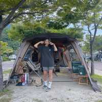 [경남/거제]거제도 몽돌해수욕장 10초거리 캠핑장❣️