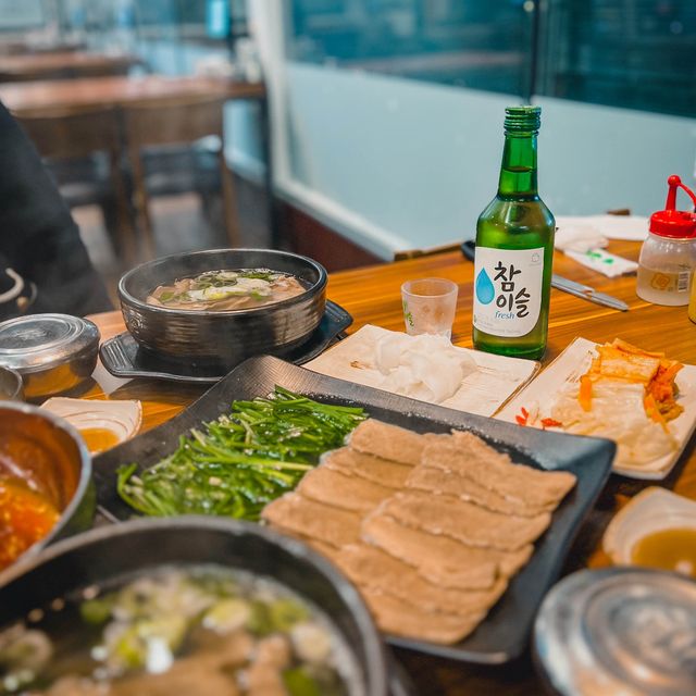 왕송호수 신상 국밥맛집 '과천면옥'