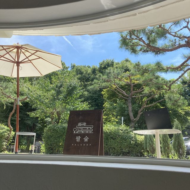 남양주 팔당의 숲속 카페, 팔숲