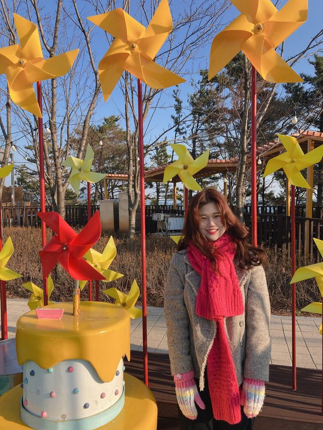 바다보면서 산책하기 딱인