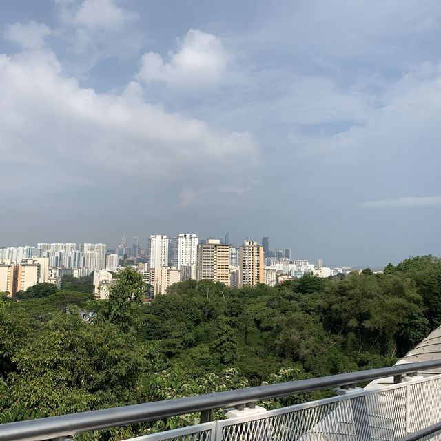 Hike on Mount Faber for the city view