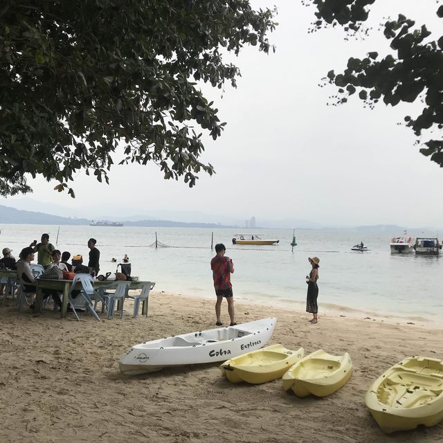 코타키나발루의 해변에서 스노쿨링해요 🏖️