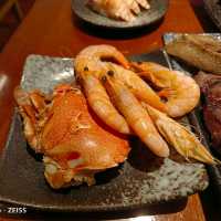 【台北吃到飽】 君悅酒店彩日本料理，純日料吃到飽，HSBC買一送一哦！