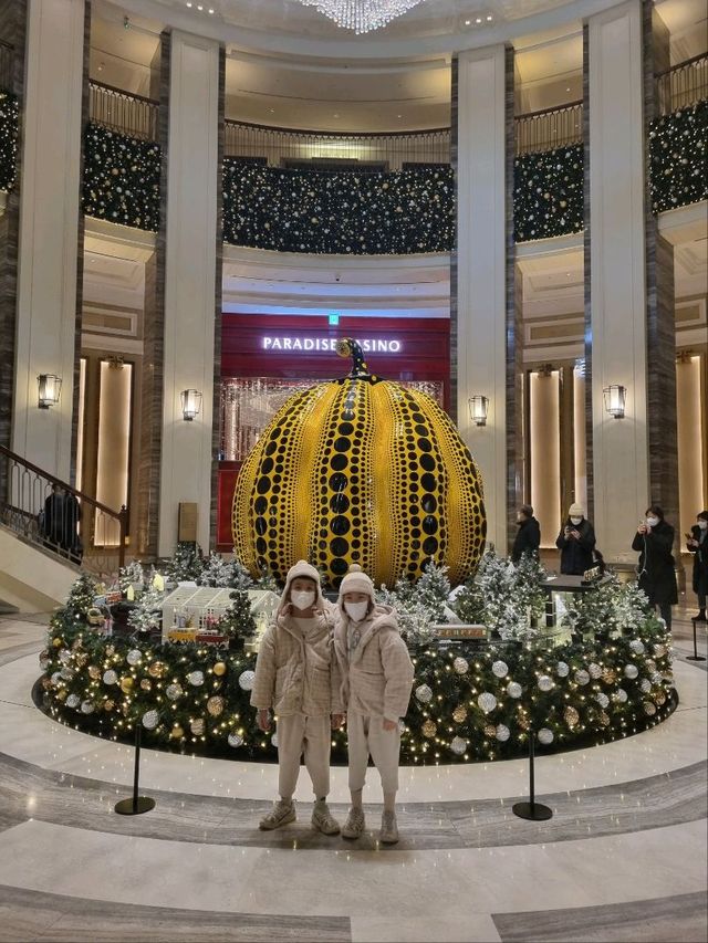 크리스마스 기차와 함께 새단장한 호박!