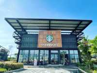 แวะพักรถจิปกาแฟสตาบัควิวนาเกลือ 360 องศา