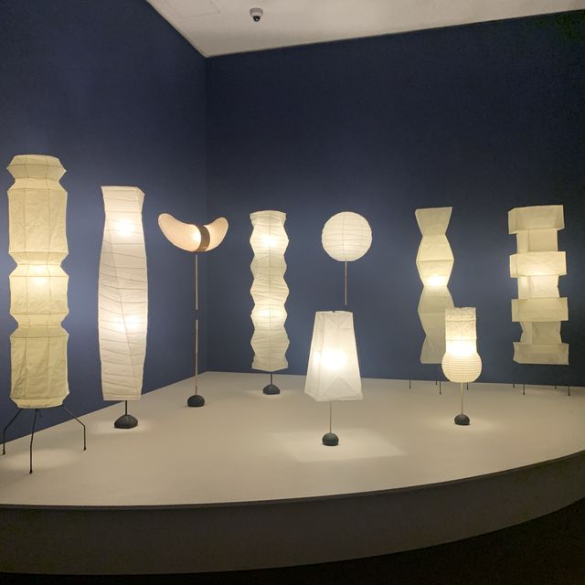イサムノグチ展の圧巻インスタレーション
