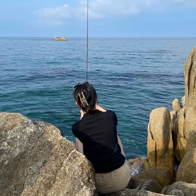 강릉에서 아빠랑 바다낚시하기 🌊🐟