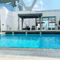 飽覽九龍市景的露天室外泳池 🏊‍♀️