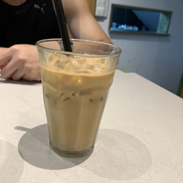 Coffee run after a run