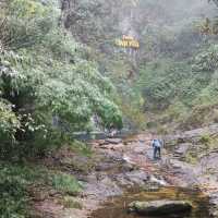 100 meters tall Waterfall