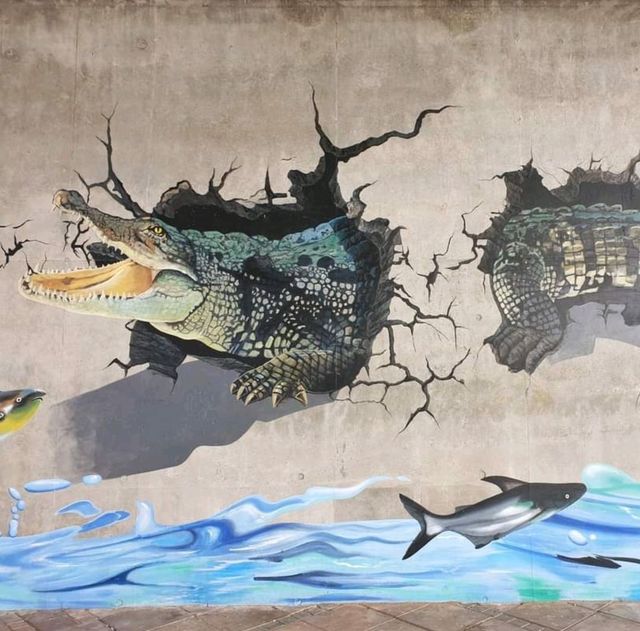 Street Art 🎨🖼....มีชีวิต  🖋 