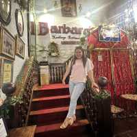 Barbara's is the Best Heritage Restaurant in Manila, located in Intramuros in the early 90s revoluti