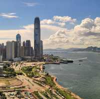 Grand Hyatt Hotel in Wan Chai, located on the waterfront, also connected to convention center