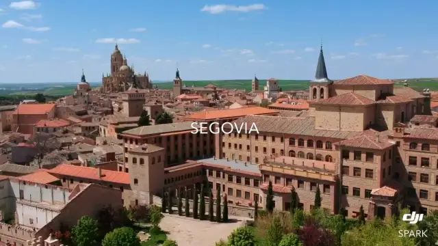 Magnificent Segovia, not far from Madrid 