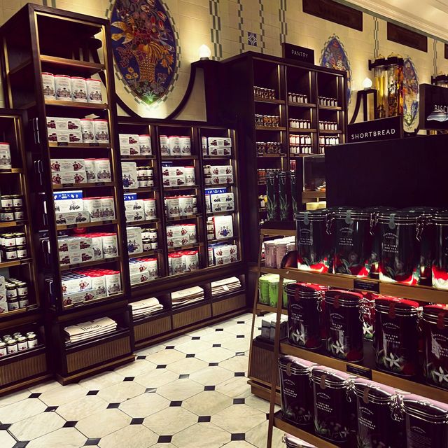 Amazing selection of chocolate at Harrods