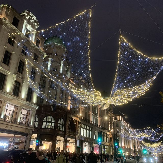 倫敦攝政街聖誕燈飾