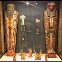 Egyptian collection at Louvre Museum 