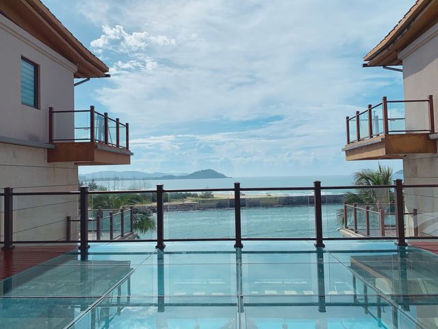 Sea view villa resort