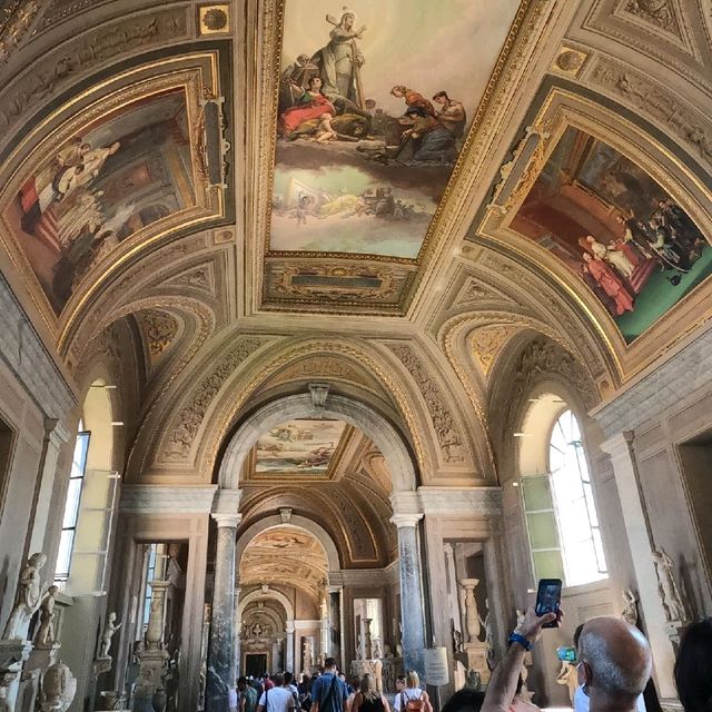 the beautiful of Vatican museum