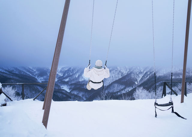 Japan's outdoor sports paradise ❄️ Romantic snow in Hakuba Village