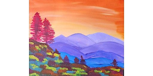 Mountain View painting event at Cool River Pizza (Rocklin) | Cool River Pizza & Taphouse