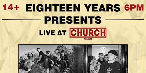 eighteen years presents - CASH FOR KIDS CHARITY GIG | Church Dundee