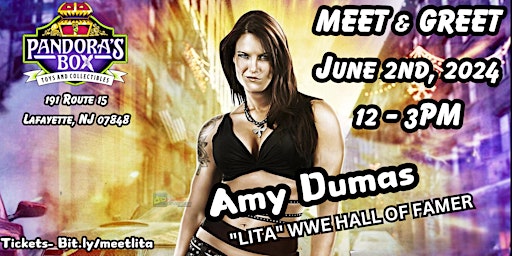 Meet & Greet with Amy "Lita" Dumas at Pandora's Box Toys & Collectibles | Pandora's Box Toys & Collectibles