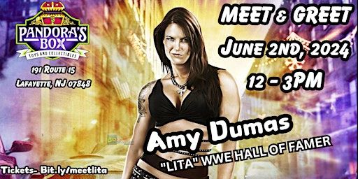 Meet & Greet with Amy "Lita" Dumas at Pandora's Box Toys & Collectibles | Pandora's Box Toys & Collectibles