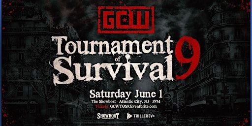 GCW Presents Tournament Of Survival 9! | Showboat Resort Atlantic City