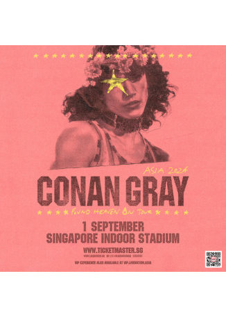 Conan Gray演唱會2024新加坡站 | 新加坡室內體育館