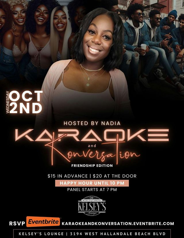 Karaoke and Konversation | Kelsey's Lounge