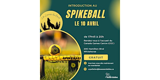 Introduction au spikeball | Canada Games Centre Whitehorse