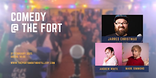 Comedy @ The Fort (#32) - Jarred Christmas Headlines | The Portsmouth Distillery Co
