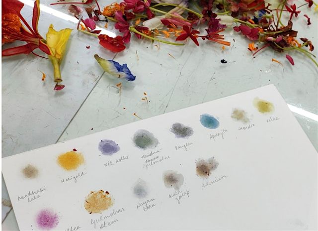 Organic Printmaking Workshop with Narendra Kumar Sain | Jawahar Kala Kendra