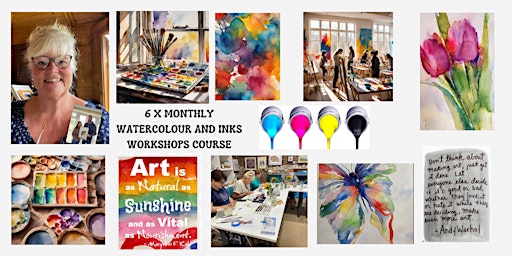 Dip n’ Dabble 6mth Limited Watercolour/Inks Workshop Special Offer booking! | Kesgrave War Memorial Community Centre